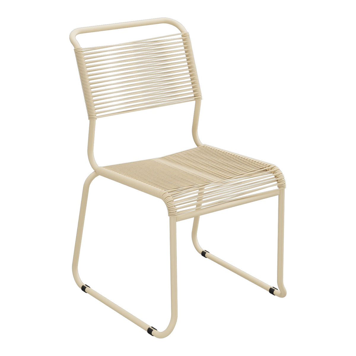 Schaffner Säntis Chaise luge Spaghetti – Marron Pastel 83 / Marron Pastel 83