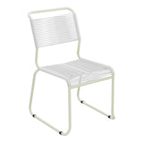 Schaffner Säntis Chaise luge Spaghetti – Blanc 90 / Vert Pastel 64