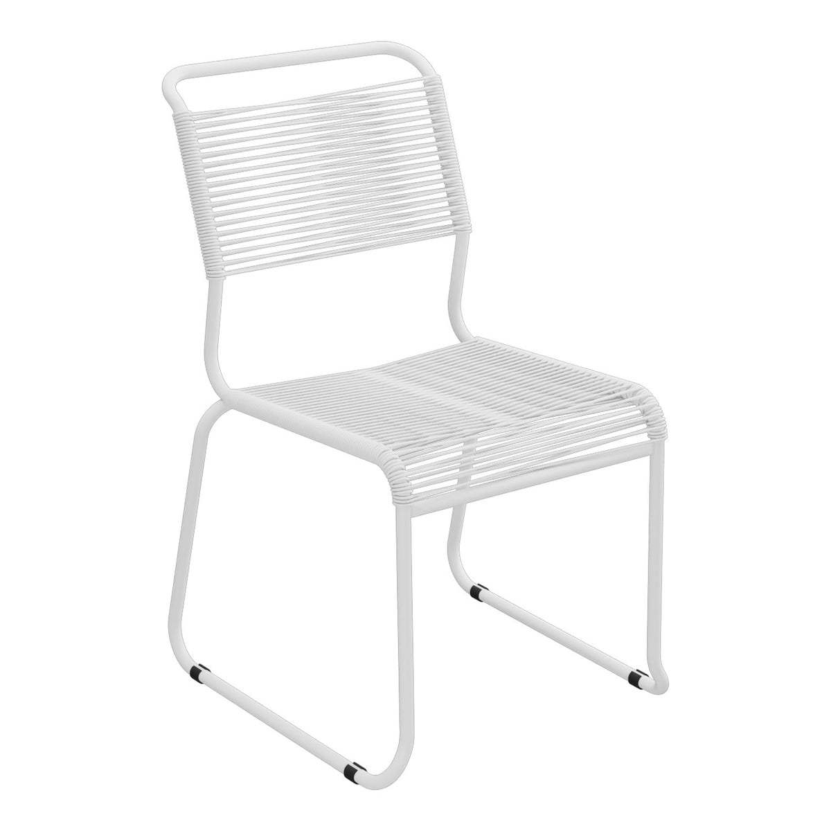 Schaffner Säntis Chaise luge Spaghetti – Blanc 90 / Blanc 90