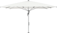 Glatz Parasol FORTELLO LED easy carre Cat.5 510 White