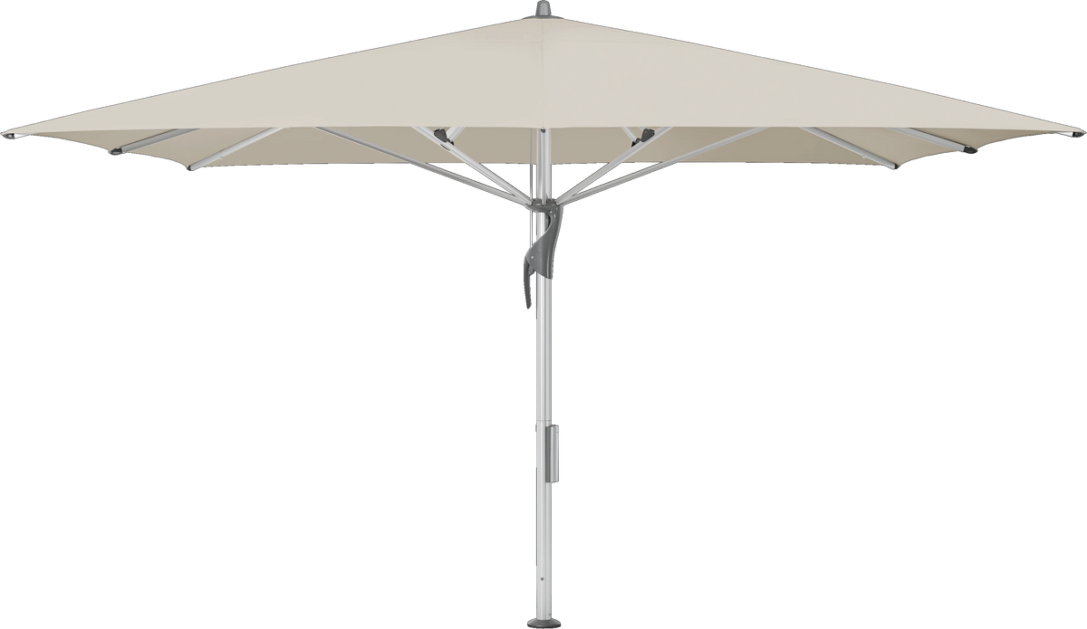 Glatz Parasol FORTELLO LED easy carre Cat.5 527 Urban Chrome