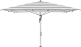 Glatz Parasol FORTELLO LED easy carre Cat.5 555 Grey Stripe