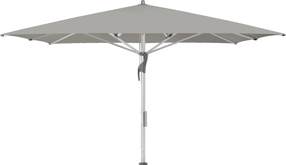 Glatz Parasol FORTELLO LED easy carre Cat.5 558 Steel