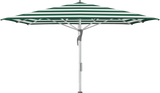Glatz Parasol FORTELLO LED easy carre Cat.5 589 Green Stripe
