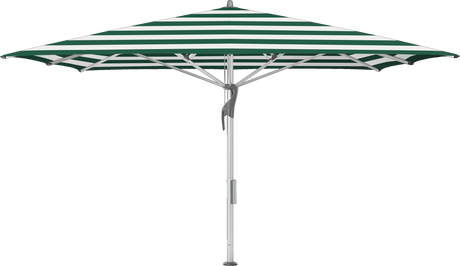Glatz Parasol FORTELLO LED easy carre Cat.5 589 Green Stripe