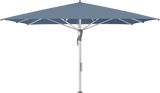 Glatz Parasol FORTELLO LED easy carre Cat.5 601 Waterfall