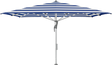 Glatz Parasol FORTELLO LED easy carre Cat.5 602 Blue Stripe