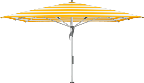 Glatz Parasol FORTELLO LED easy carre Cat.5 624 Yellow Stripe