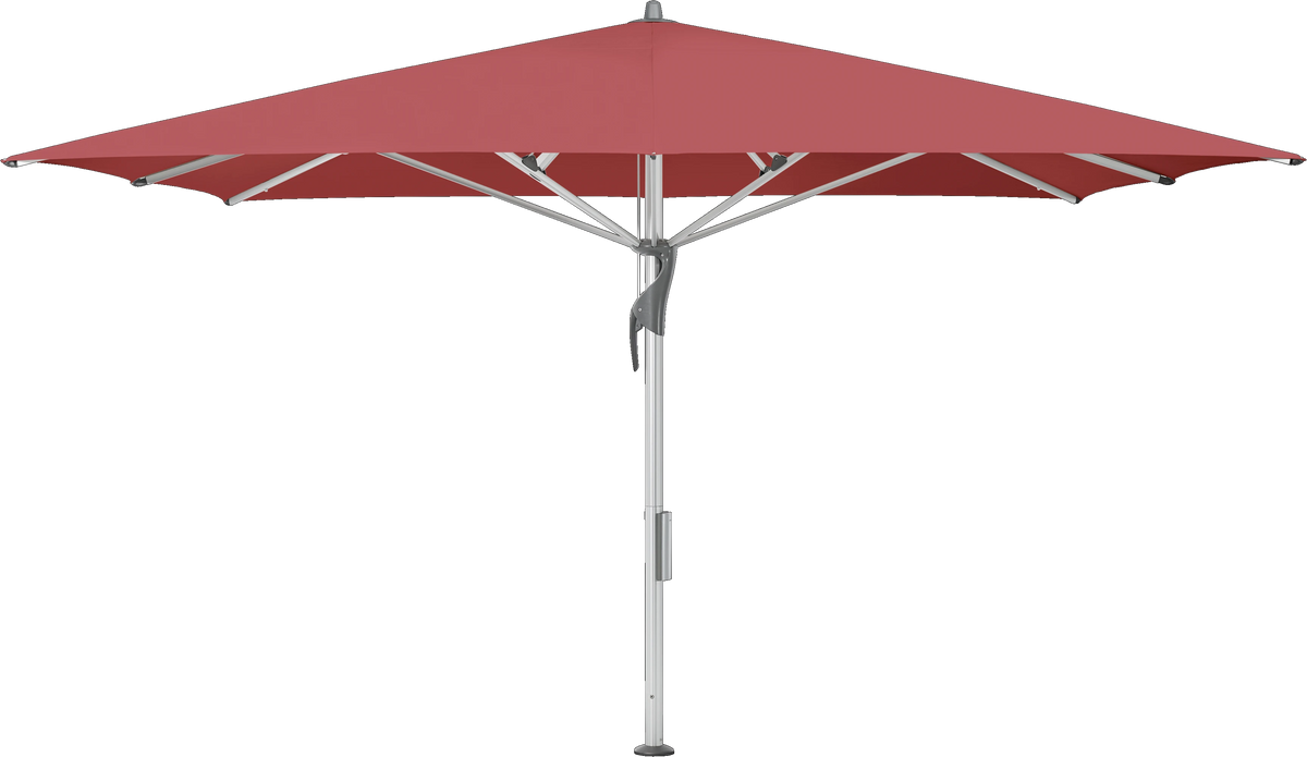 Glatz Parasol FORTELLO LED easy carre Cat.5 637 Cherry