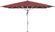 Glatz Parasol FORTELLO LED easy carre Cat.5 644 Merlot