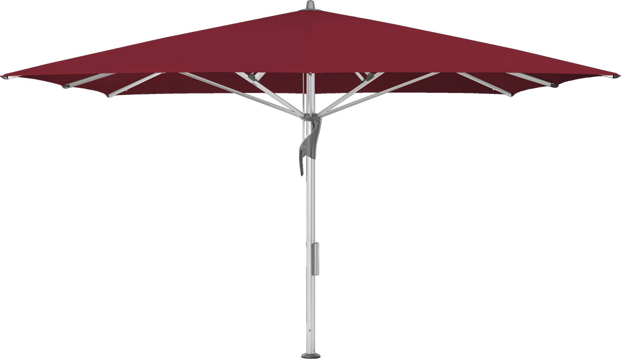 Glatz Parasol FORTELLO LED easy carre Cat.5 645 Burgundy