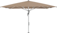 Glatz Parasol FORTELLO LED easy carre Cat.5 650 Camel