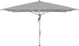 Glatz Parasol FORTELLO LED easy carre Cat.5 652 Silver