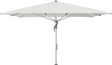 Glatz Parasol FORTELLO LED easy carre Cat.5 665 Chrome