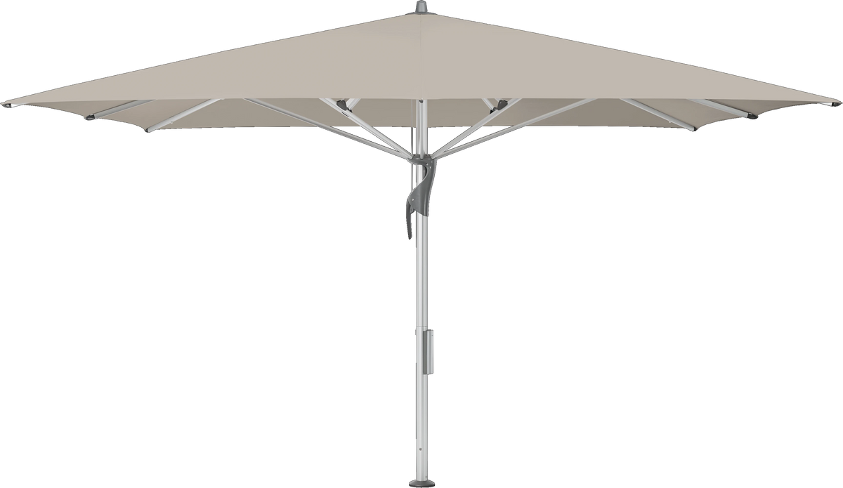 Glatz Parasol FORTELLO LED easy carre Cat.5 686 Urban Clay