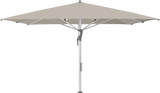 Glatz Parasol FORTELLO LED easy carre Cat.5 686 Urban Clay