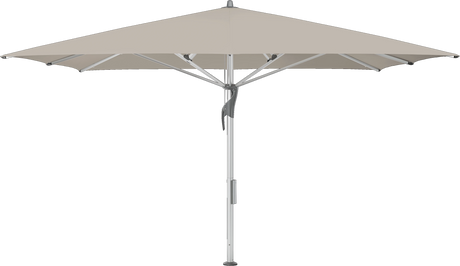 Glatz Parasol FORTELLO LED easy carre Cat.5 686 Urban Clay