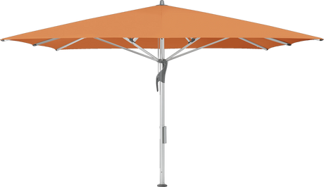 Glatz Parasol FORTELLO LED easy carre Cat.5 802 Sienna