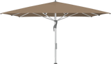 Glatz Parasol FORTELLO LED easy carre Cat.5 805 Walnut