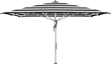 Glatz Parasol FORTELLO LED easy carre Cat.5 810 Black Stripe