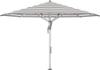 Glatz Parasol FORTELLO LED easy rond Cat.5 570 Steel Stripe