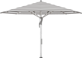 Glatz Parasol FORTELLO LED easy rond Cat.5 570 Steel Stripe