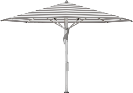 Glatz Parasol FORTELLO LED easy rond Cat.5 570 Steel Stripe