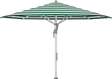 Glatz Parasol FORTELLO LED easy rond Cat.5 589 Green Stripe