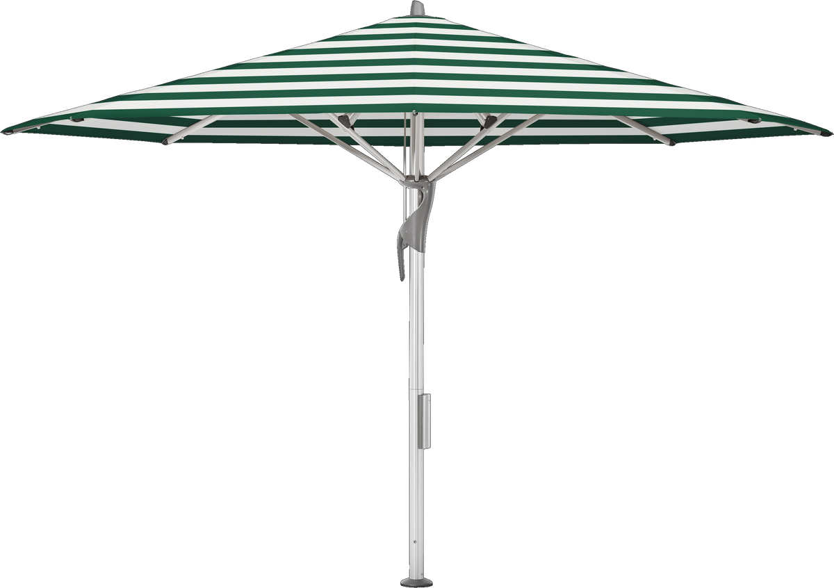 Glatz Parasol FORTELLO LED easy rond Cat.5 589 Green Stripe