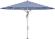 Glatz Parasol FORTELLO LED easy rond Cat.5 602 Blue Stripe