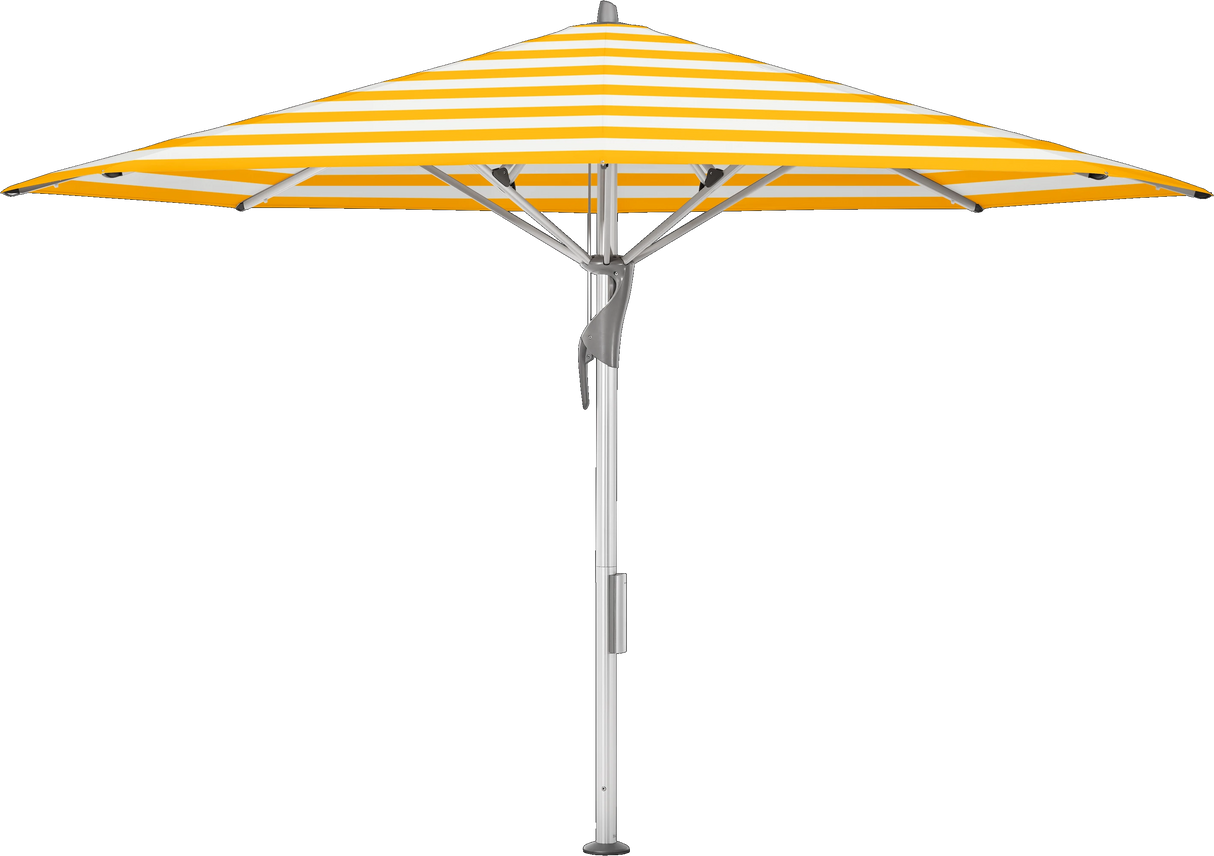 Glatz Parasol FORTELLO LED easy rond Cat.5 624 Yellow Stripe