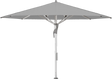 Glatz Parasol FORTELLO LED easy rond Cat.5 652 Silver