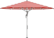 Glatz Parasol FORTELLO LED easy rond Cat.5 800 Red Stripe