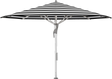Glatz Parasol FORTELLO LED easy rond Cat.5 810 Black Stripe