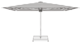Glatz Parasol PALAZZO Noblesse carre Cat.5 570 Steel Stripe