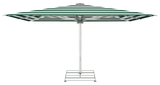 Glatz Parasol PALAZZO Noblesse carre Cat.5 589 Green Stripe