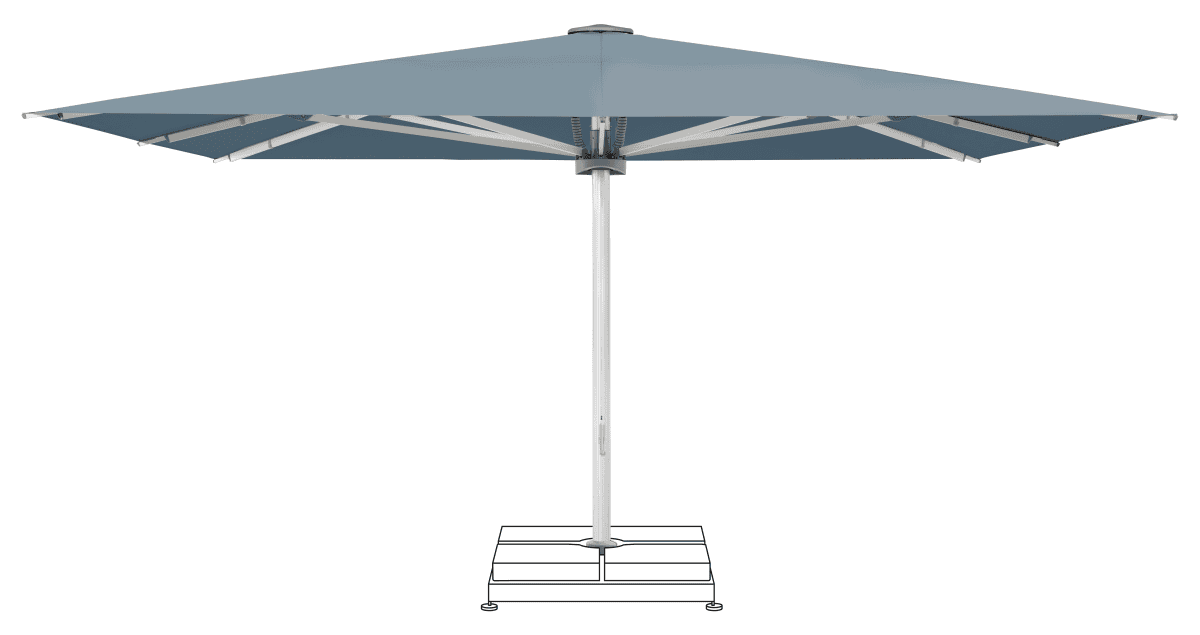 Glatz Parasol PALAZZO Noblesse carre Cat.5 603 Horizon