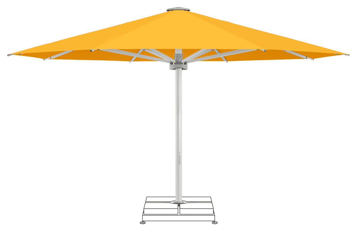 Glatz Parasol PALAZZO Noblesse rond Cat.5 514 Corn