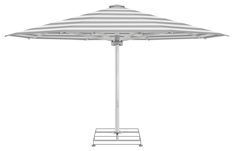 Glatz Parasol PALAZZO Noblesse rond Cat.5 555 Grey Stripe