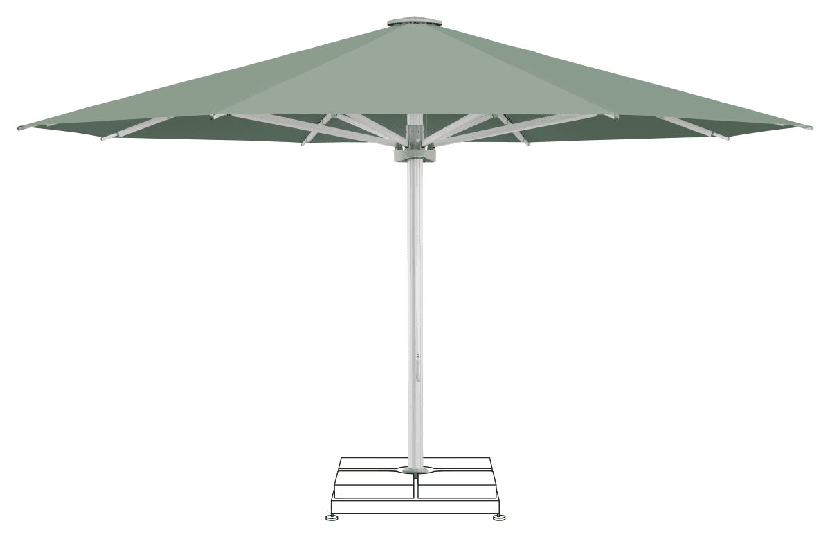 Glatz Parasol PALAZZO Noblesse rond Cat.5 588 Olive