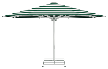 Glatz Parasol PALAZZO Noblesse rond Cat.5 589 Green Stripe
