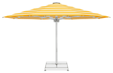 Glatz Parasol PALAZZO Noblesse rond Cat.5 624 Yellow Stripe