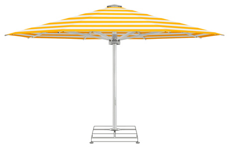 Glatz Parasol PALAZZO Noblesse rond Cat.5 624 Yellow Stripe