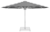 Glatz Parasol PALAZZO Noblesse rond Cat.5 810 Black Stripe