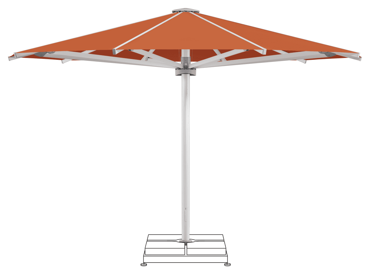 Glatz Parasol PALAZZO Royal rond Cat.5 513 Outback