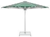 Glatz Parasol PALAZZO Royal rond Cat.5 589 Green Stripe
