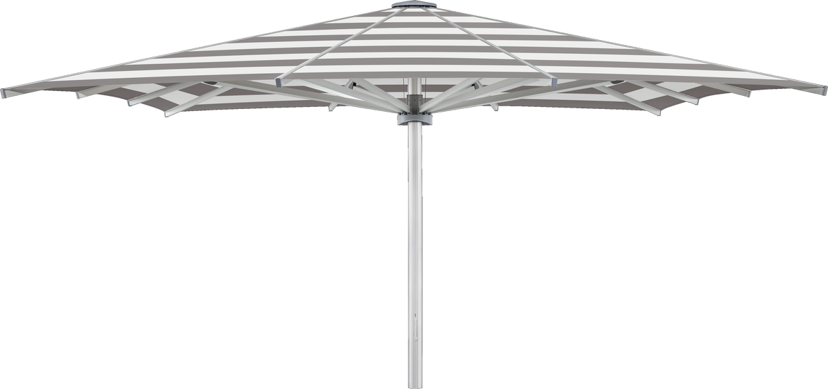 Glatz Parasol PALAZZO Royal carre Cat.5 570 Steel Stripe