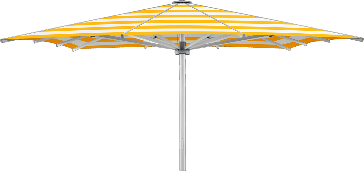 Glatz Parasol PALAZZO Royal carre Cat.5 624 Yellow Stripe