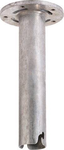 Glatz Adaptateur Px à M2/M4 Ø145x315mm galvanisé à chaud