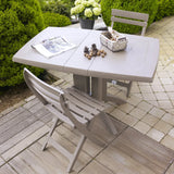 Grosfillex Vega Table repas rabattable 118x77cm